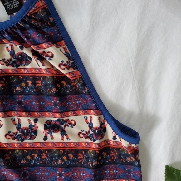 Rue21 Elephant Tank Top Size S - Picture 4 of 5